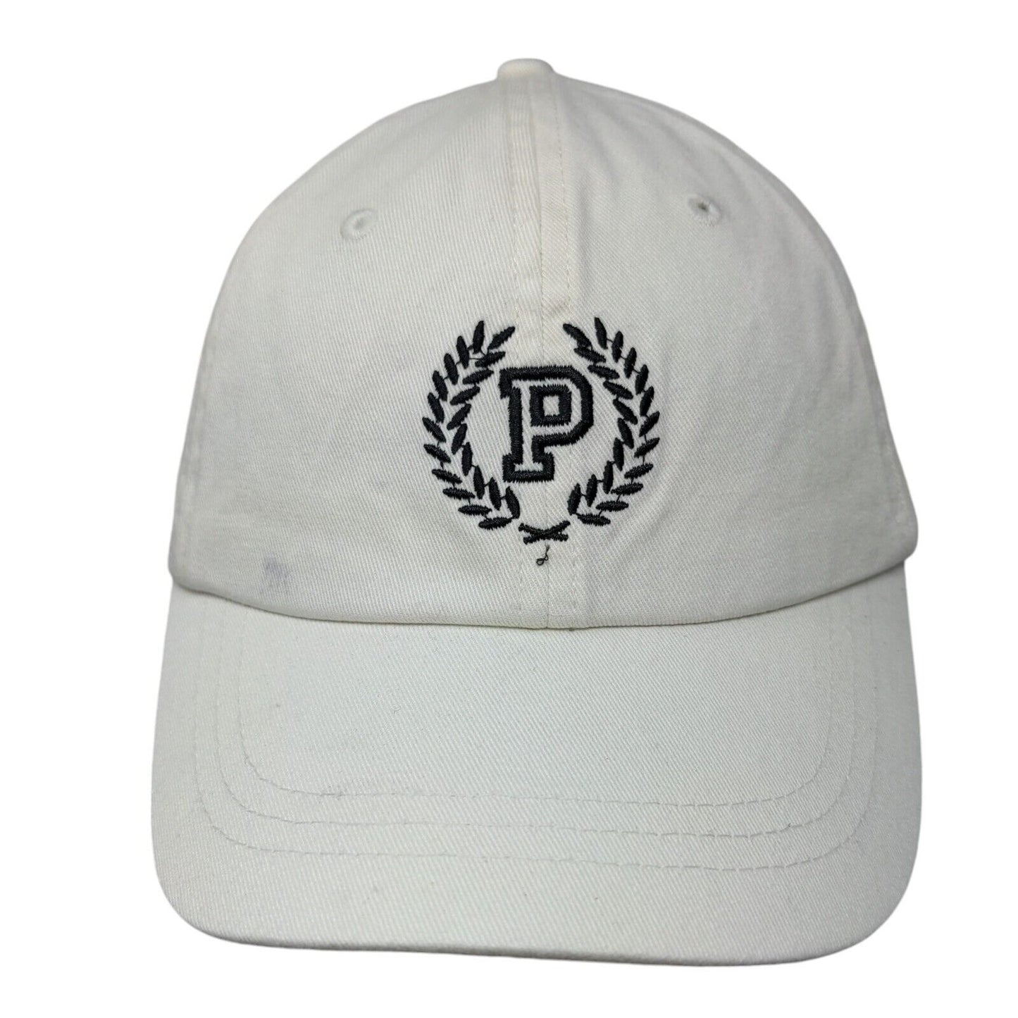 Victoria's Secret PINK Slideback Hat Cream One Size Embroidered Solid