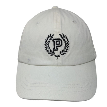 Victoria's Secret PINK Slideback Hat Cream One Size Embroidered Solid