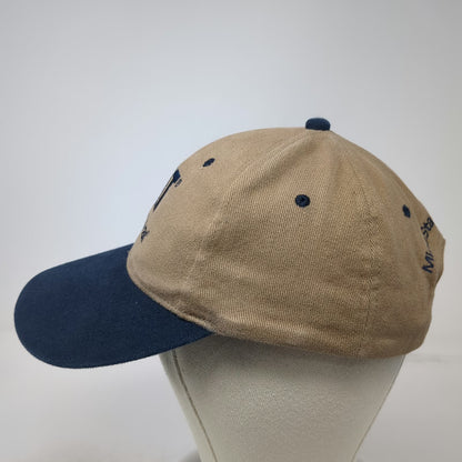 Brian Robinson Baseball Cap Beige Blue One Size CAT Caterpillar MineStar hat