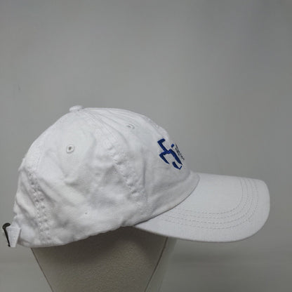 Baptist Health Slideback Hat White OSFA Embroidered Adjustable