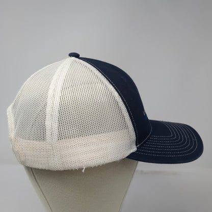 Port Authority Trucker Hat Blue One Size Lakeview Golf Club Mesh Back Snapback