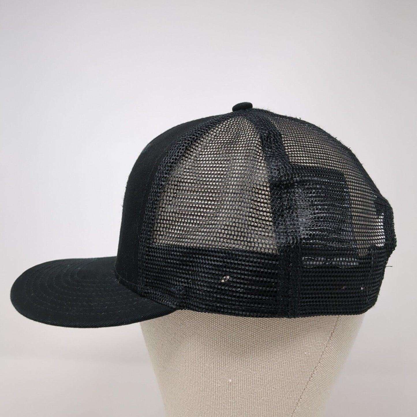 The Spoke Shop Billings MT Trucker Hat Black One Size Mesh Back New Era