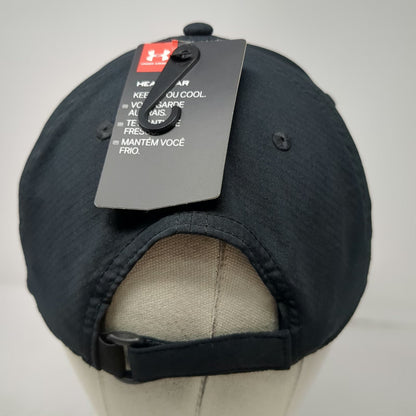 Under Armour Baseball Cap Black One Size WinCo Foods Portland Open Golf Hat Tour