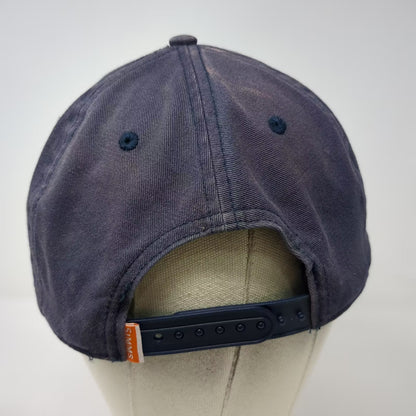 Simms Snapback Hat Blue OS Picabo Angler Fly Fishing Shop Cotton Adjustable