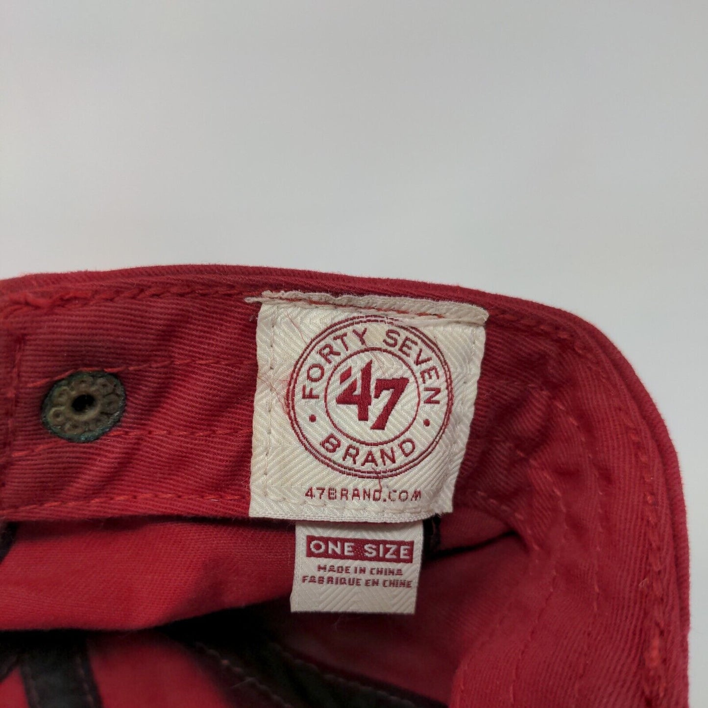 Philadelphia Phillies Slideback Hat Red Blue OS Embroidered MLB '47 Brand