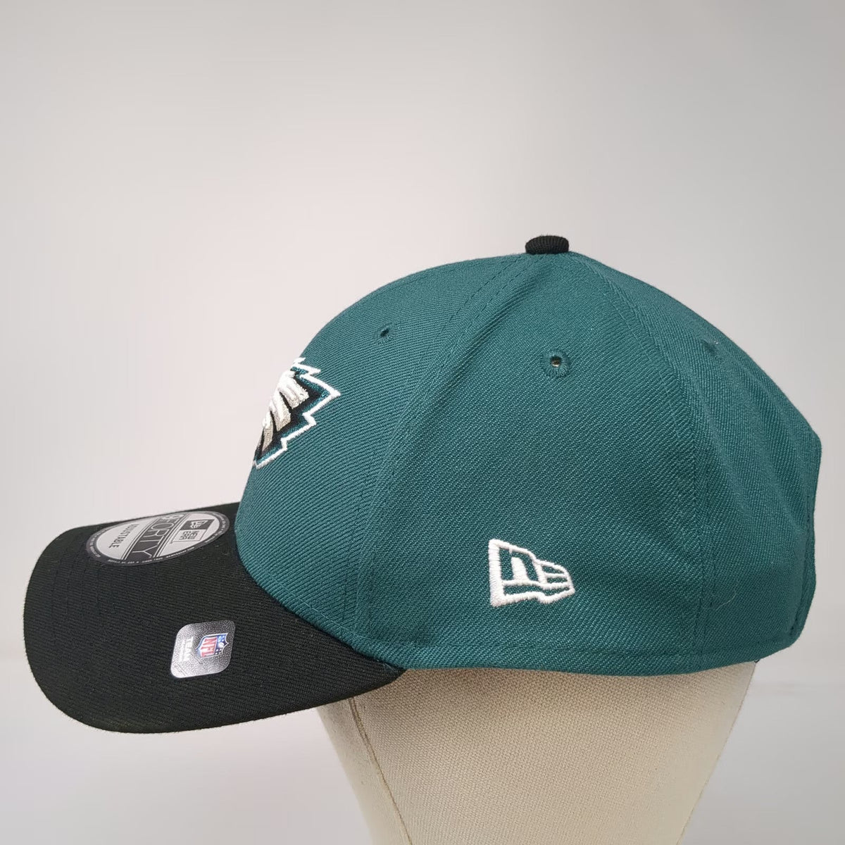 Philadelphia Eagles NFL New Era Green Black One Size Super Bowl LIX 9FORTY Hat