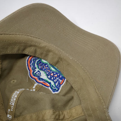 Florida Gators NCAA Top of the World Beige Cap One Size Embroidered Strapback