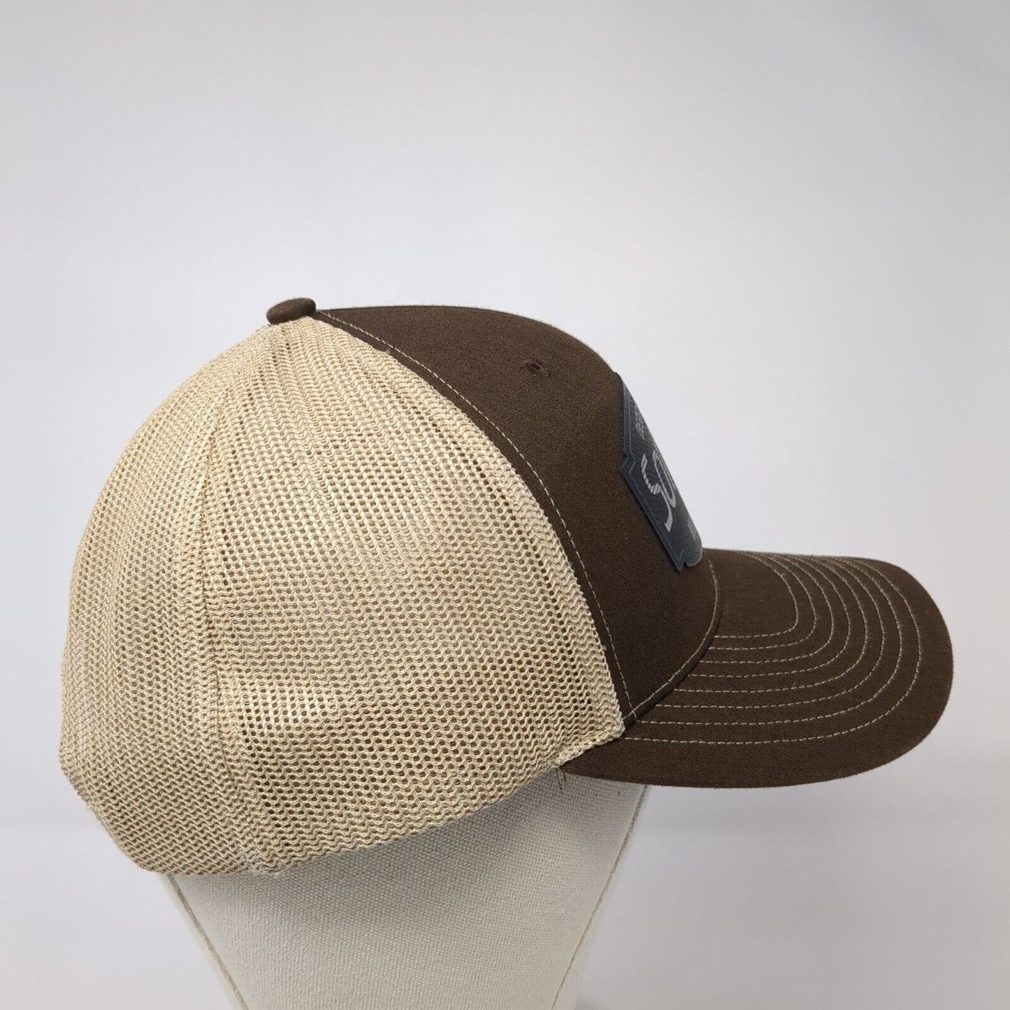 Soft Dig Est. 1987 Build Confidently Trucker Hat Brown OS Adjustable Richardson