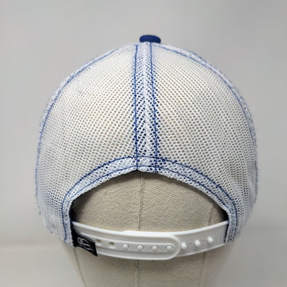 Titan America Snapback Mesh Back Trucker Hat Blue Adult Outdoor Cap
