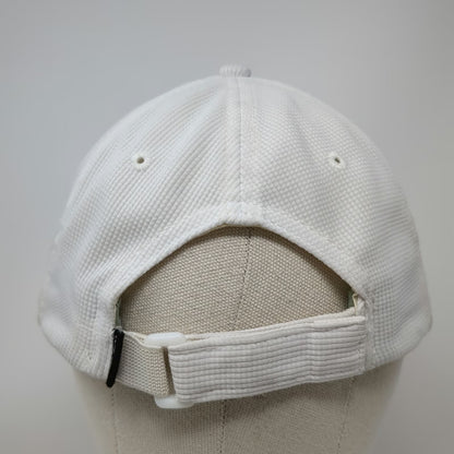Imperial Baseball Cap White One Size Hawaii Kona C.C. Hibiscus Flower Golf Hat