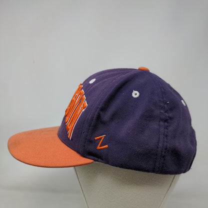 Zephyr Men's Snapback Hat Multicolor Clemson Tigers Embroidered Logo Pawprint