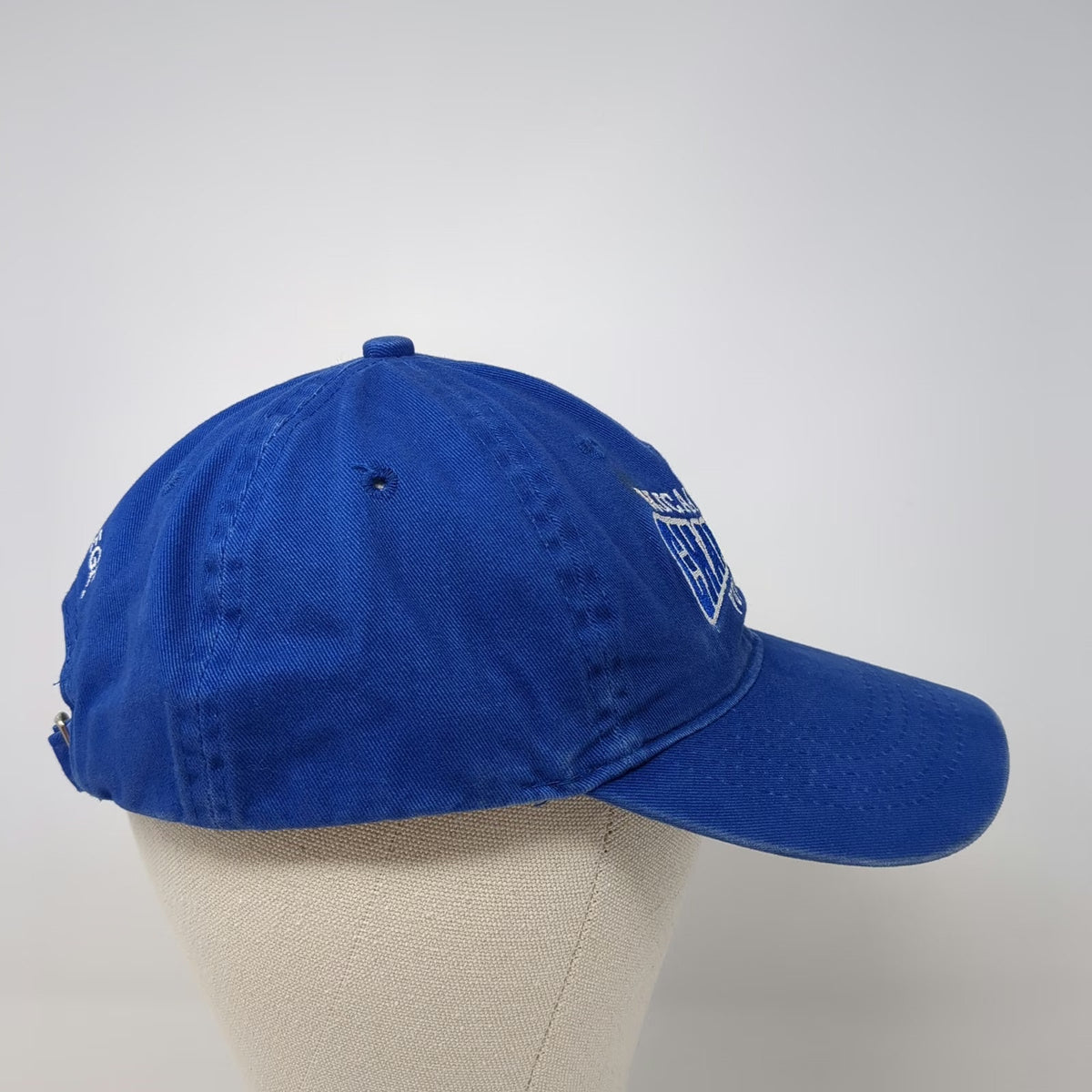 Port & Company Baseball Cap Hat Blue One Size Blinn College 2013 NJCAA Champion