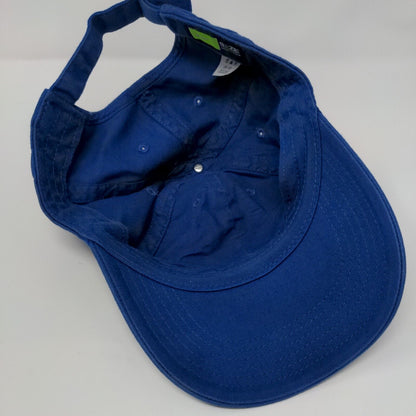 Nike Swoosh Slideback Hat Blue OSFM Heritage86 Embroidered Adjustable