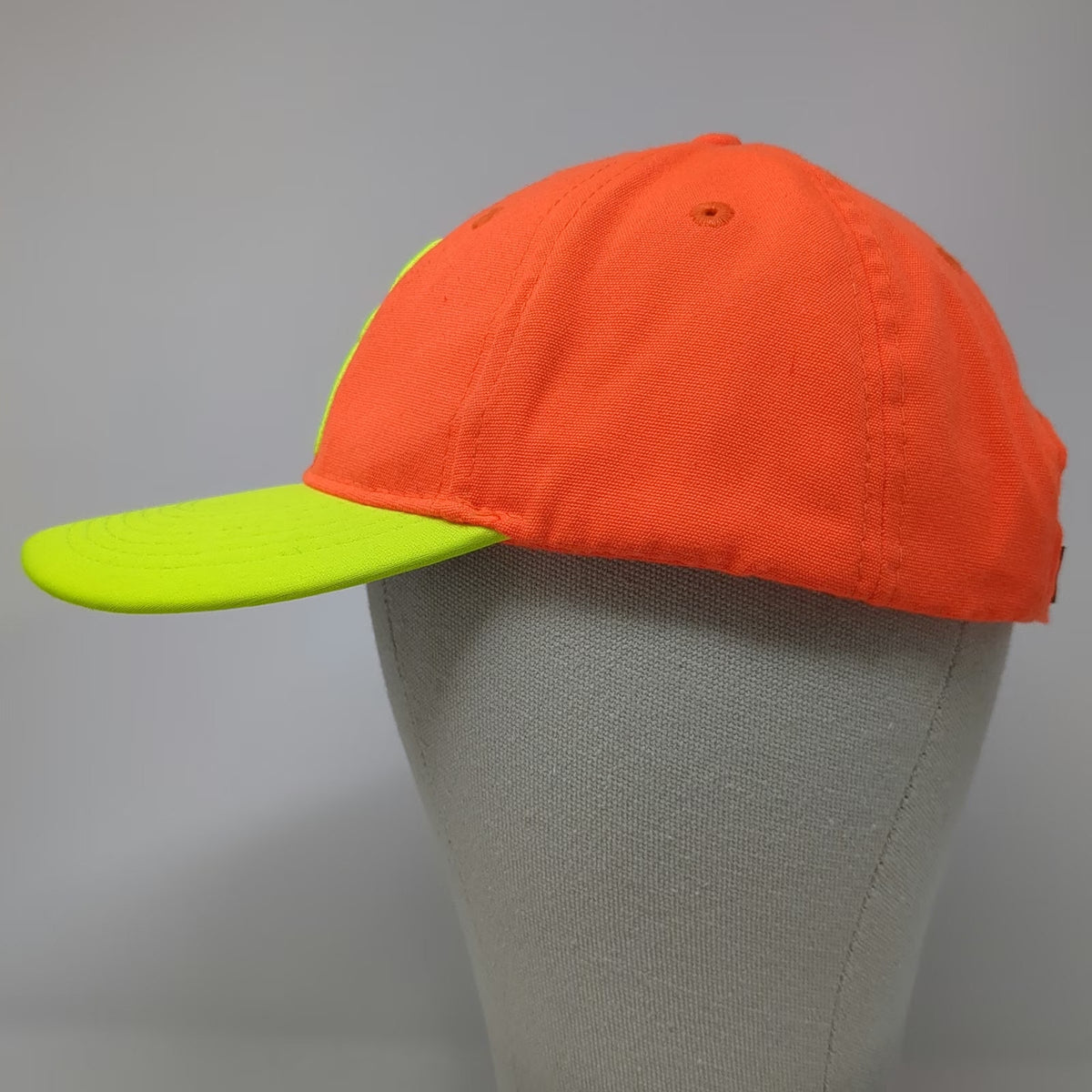 Browning Baseball Cap Orange Green One Size Buckmark Logo Outdoors Hunting Hat