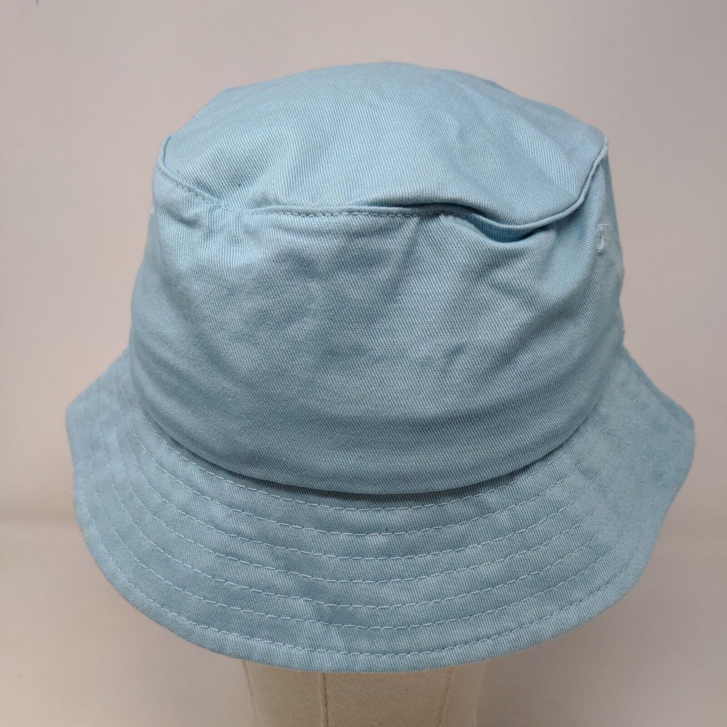 Disney Bambi Butterfly Bucket Hat Blue One Size Embroidered Vent Holes