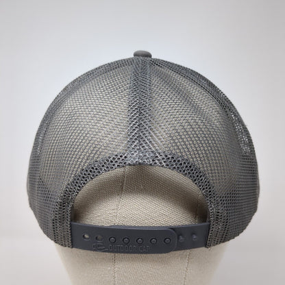 Perpetua Resources Snapback Trucker Hat Gray One Size Mesh Back Outdoor