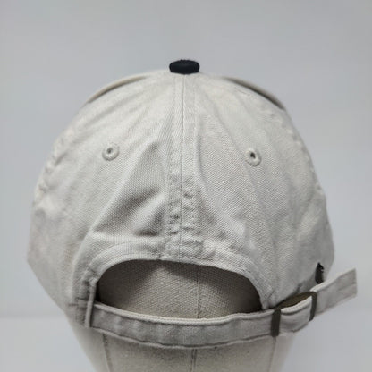 Viking Football Slideback Hat Tan One Size Embroidered Colorblock