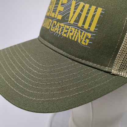 Table VIII Overland Catering Snapback Trucker Hat Multicolor One Size Mesh Back