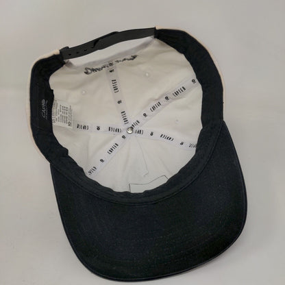 N8°6 Brooklyn Twenty Snapback Hat White 57 cm Adjustable Capio The Unique Leader