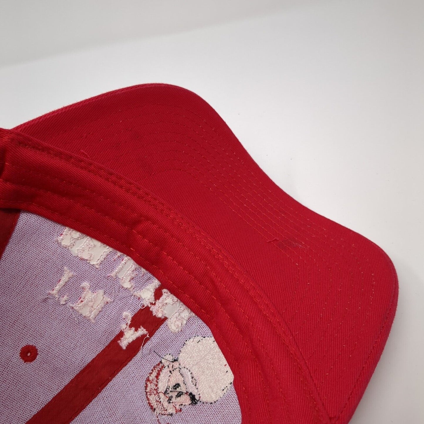I'm a Santa Believer Strapback Hat Red One Size Adjustable Bayside