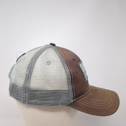 Browning Flag Snapback Trucker Hat Multi One Size Mesh Back Adjustable