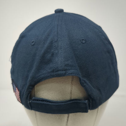K-Products Baseball Cap Blue Red White One Size Freightliner Flag Strapback Hat
