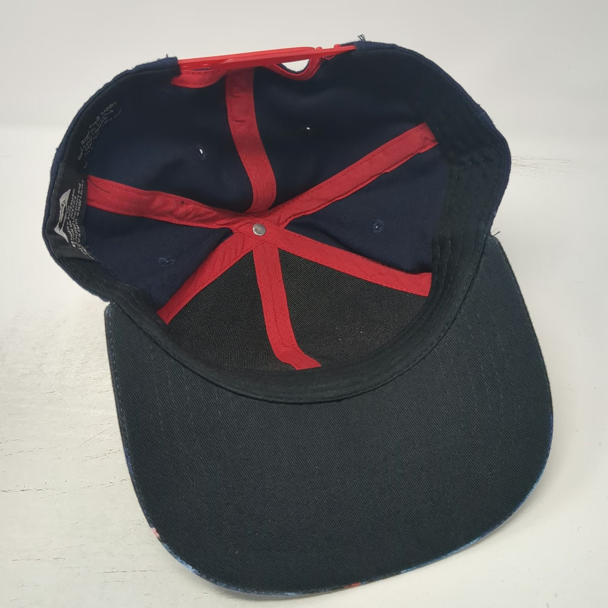 DC Comics Superman Blue Snapback Hat One Size Flat Brim Movie Graphic Shield