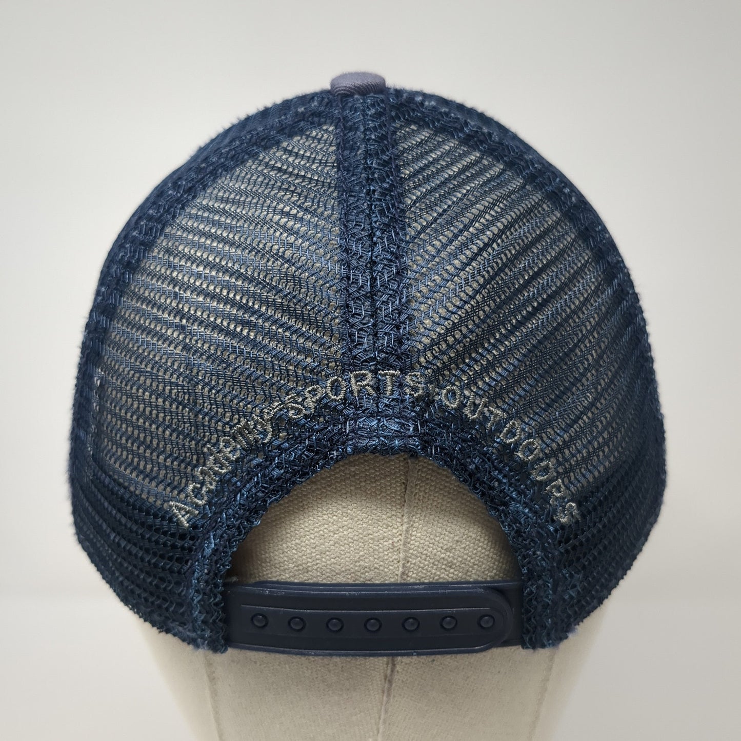 Academy Sports + Outdoors Snapback Trucker Hat Blue One Size Mesh Back