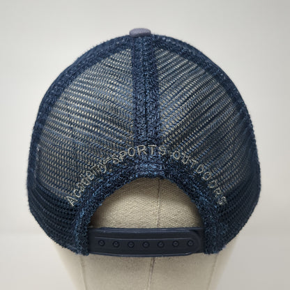 Academy Sports + Outdoors Snapback Trucker Hat Blue One Size Mesh Back