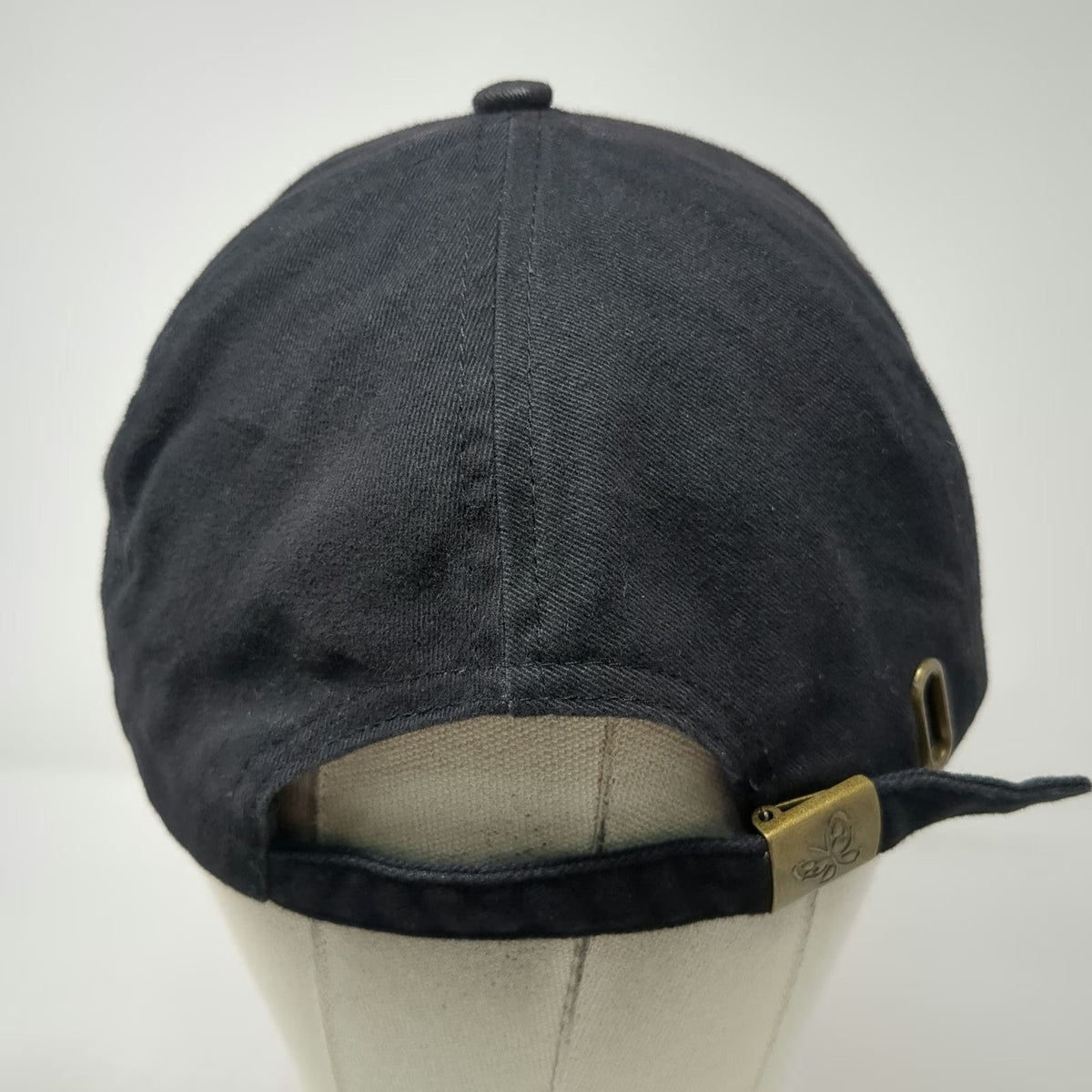 Morpho 5 Panel Black Multicolor Mexico Script Embroidery One Size Adjustable Hat