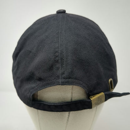 Morpho 5 Panel Black Multicolor Mexico Script Embroidery One Size Adjustable Hat