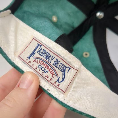 Fairway Blues Baseball Cap Green OSFM Furnace Creek Golf Course Death Valley Hat