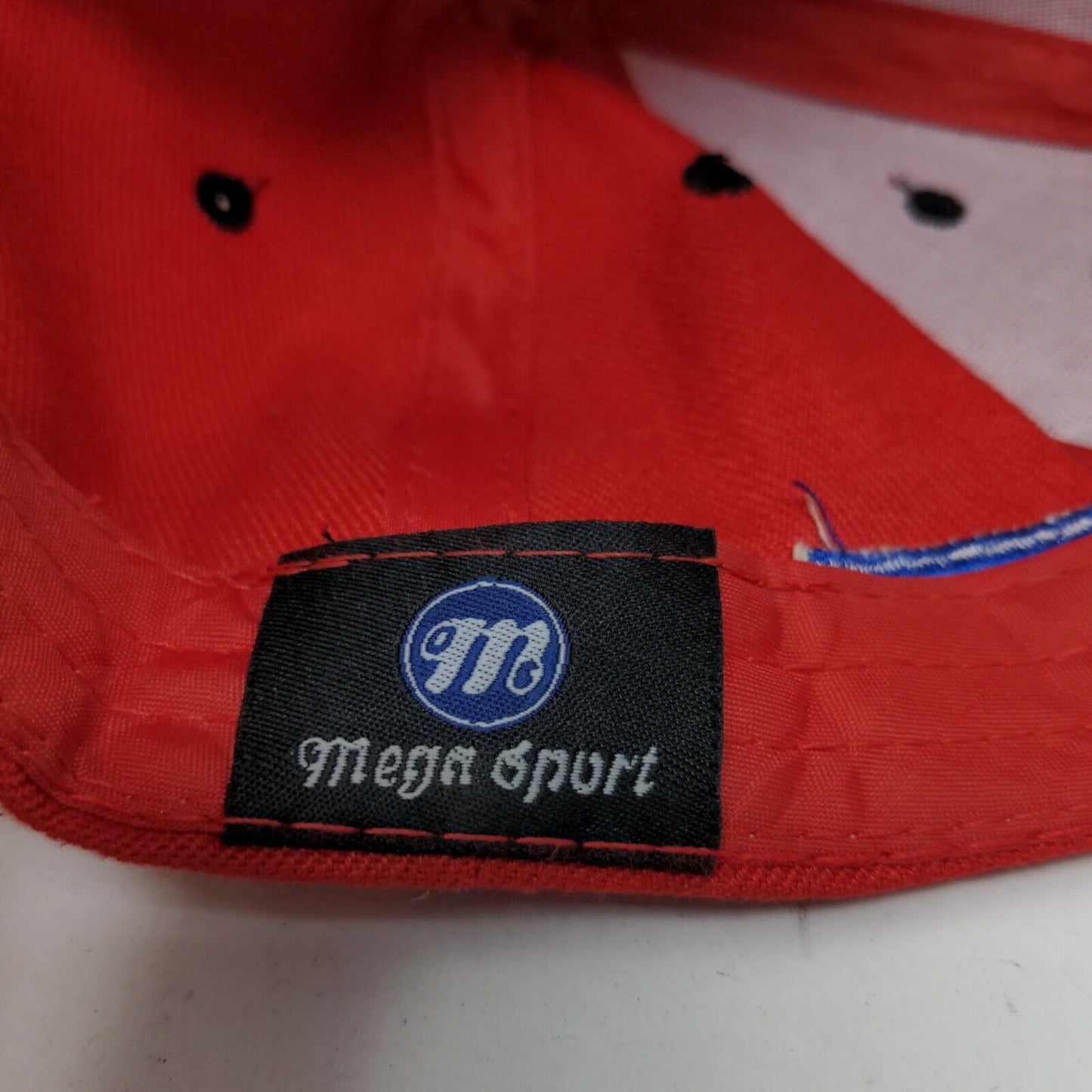 Costa Rica 1821 Pura Vida Strapback Hat Red OS Adjustable 6 Panel Mega Sport
