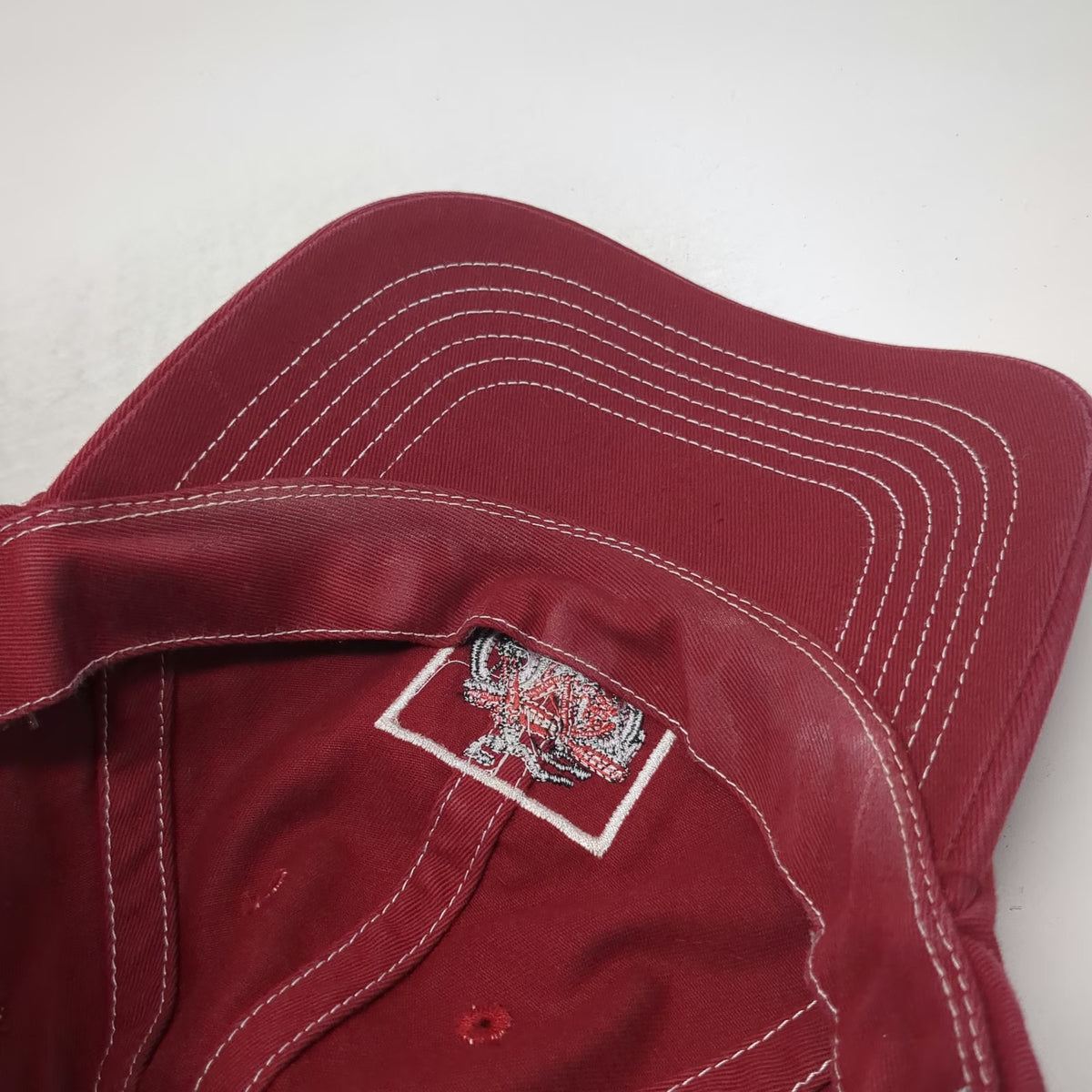 New Belgium Baseball Cap Red OSFM Bicycle Brewing Company Slideback Hat Scruples