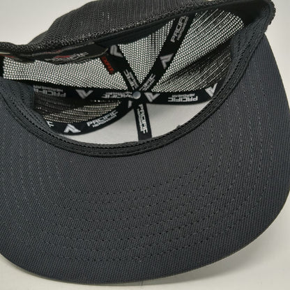 Pacific Headwear Baseball Cap Black 7 3/8 Hamilton Drywall Mesh Back Pro Hat