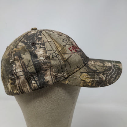 Four Guns Men's Slideback Camo Hat Size OSFA Embroidered Logo