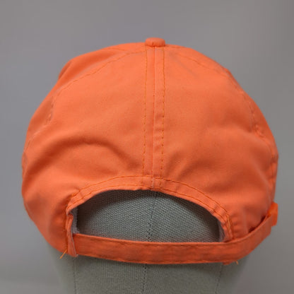 Otto 5 Panel Orange One Size Sumner Tractor Rope Hat Slideback Embroidered