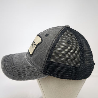 Legacy Trucker Hat Gray One Size Oregon State Deschutes Brewery Mesh Snapback