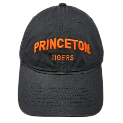 Princeton Tigers NCAA Legacy Cap Black Orange One Size Adjustable Slideback Brim