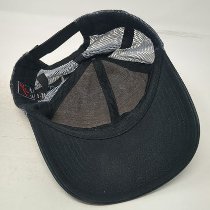 Grace Folly Trucker Hat Black One Size Mountain Rainbow Mesh Graphic Snapback