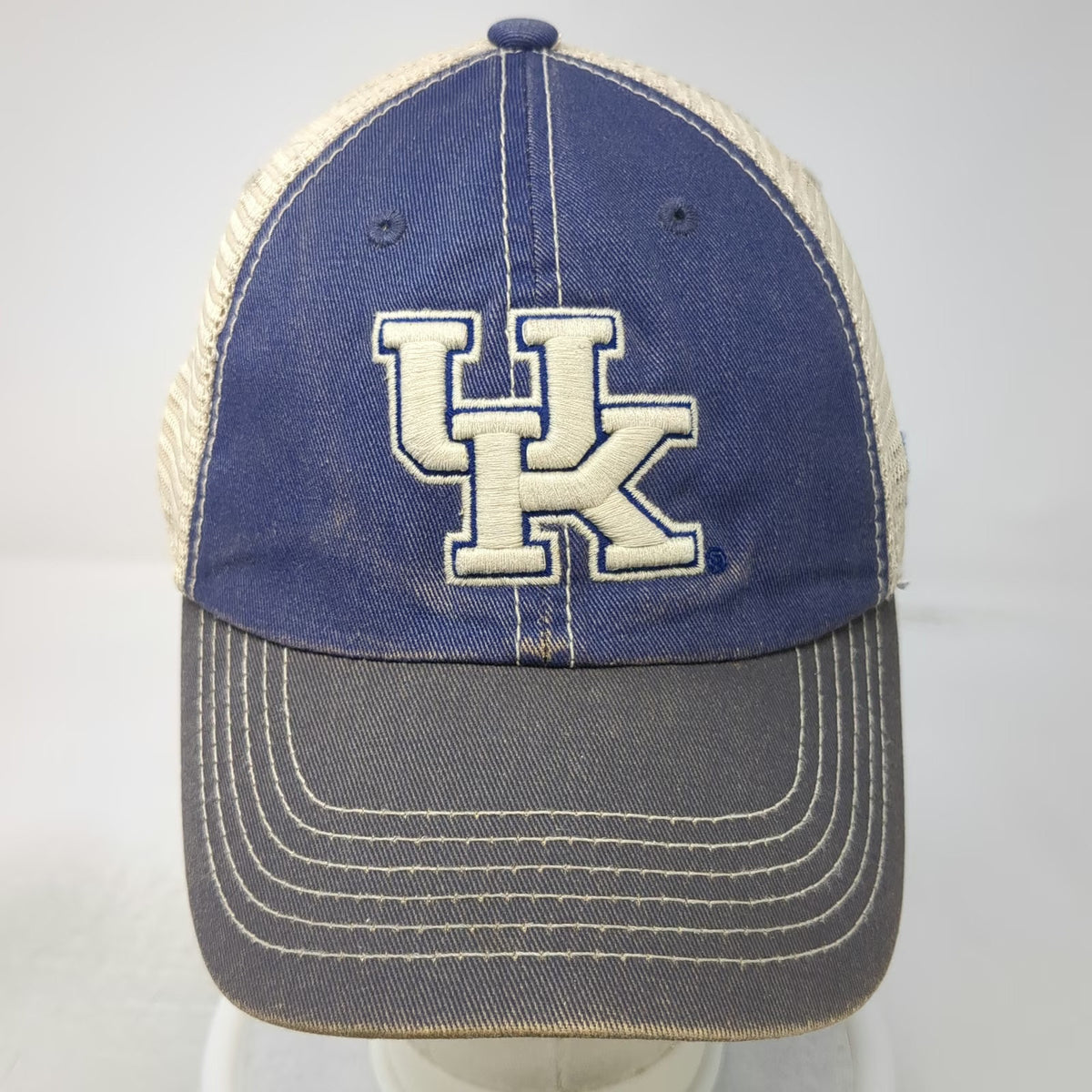 Top of the World Kentucky Wildcats NCAA Trucker Hat Blue Beige Gray One Size OS