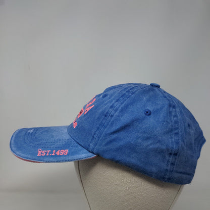 Aruba One Happy Island Strapback Hat Blue One Size Embroidered Est. 1499