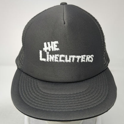 Otto Trucker Hat Gray One Size The Linecutters Mesh Snapback Foam Front Punk