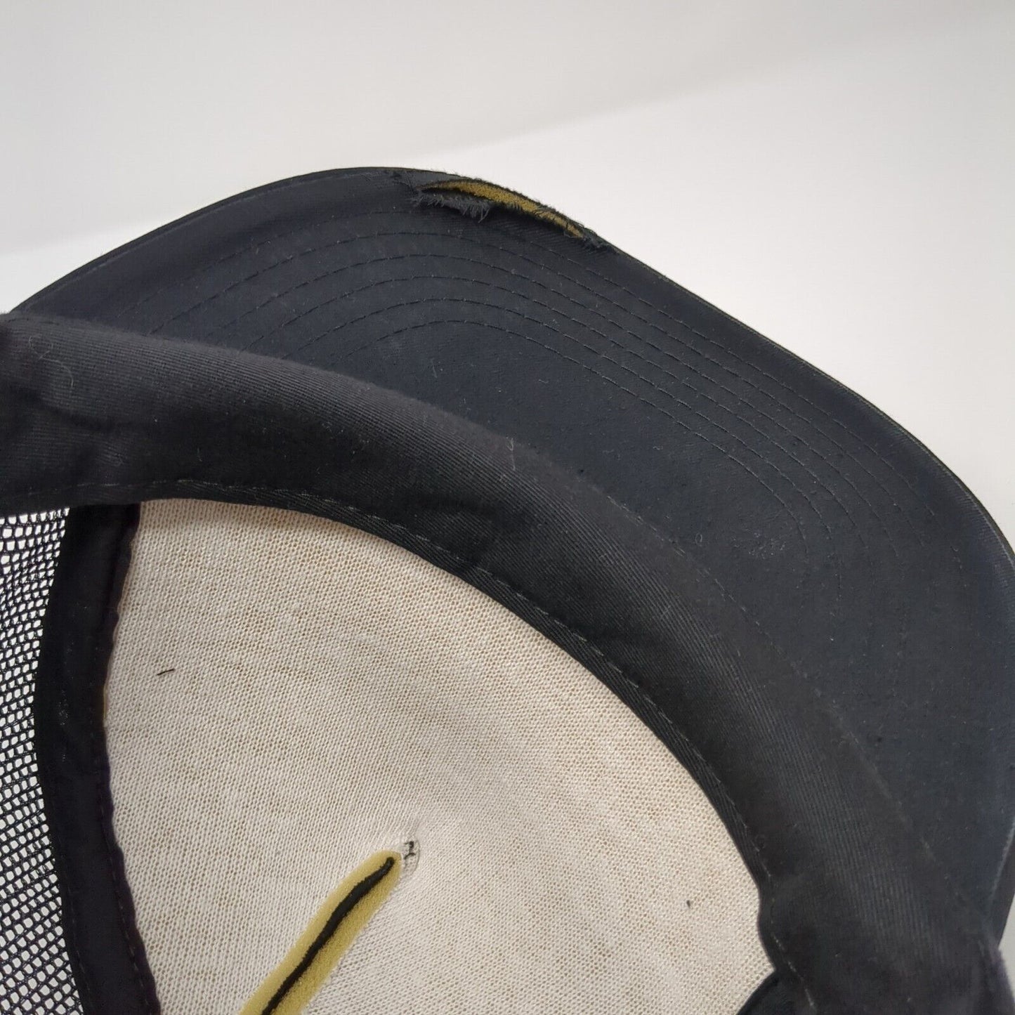 Shooting Times Snapback Rope Trucker Hat Black One Size Mesh Back KC