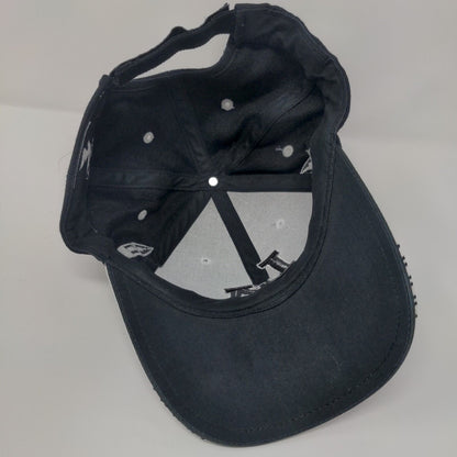 LA Los Angeles Strapback Hat Blue One Size Adjustable Embroidered La Vina Co