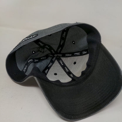 Titleist Men's Fitted Hat Multicolor L/XL Embroidered Big Logo Polyester Blend