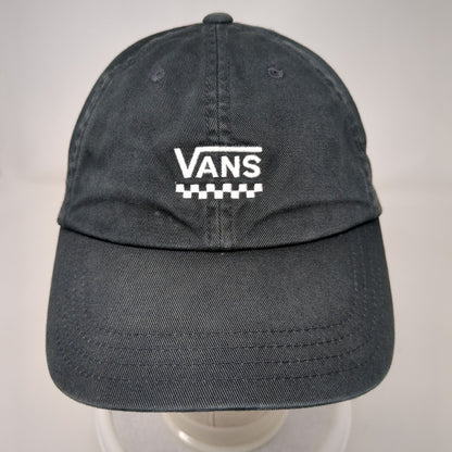 Vans Off The Wall Slideback Hat Black OSFA Embroidered Adjustable
