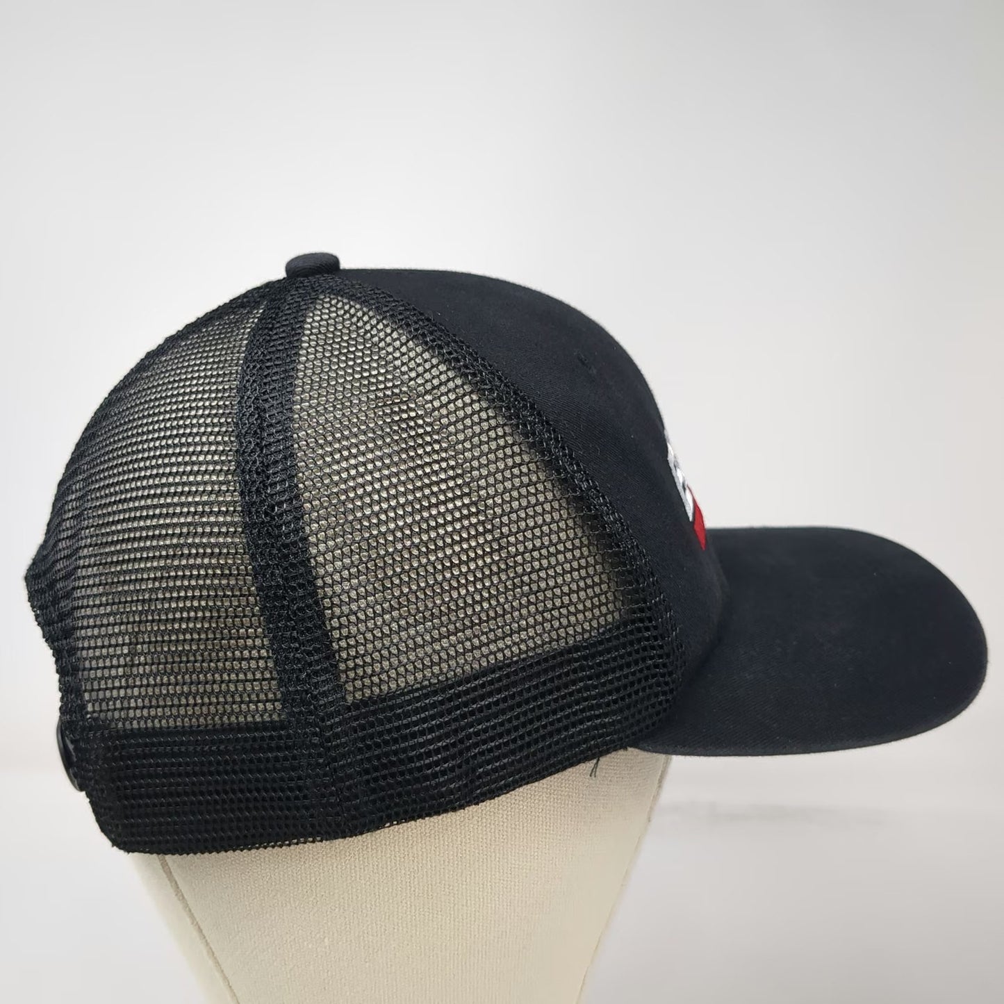 Borla Trucker Hat Black One Size Mesh Back Performance Exhaust Logo Snapback