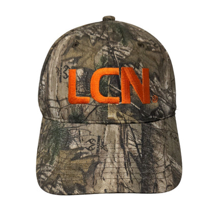 LCN Southern Lock Strapback Hat Camouflage One Size Adjustable Port Authority