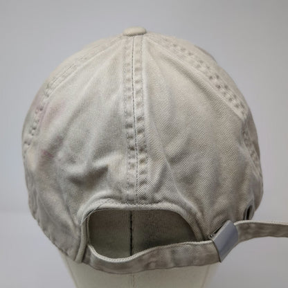 GAP Baseball Cap Beige L Slideback Adjustable Strap Embroidered Letter G hat